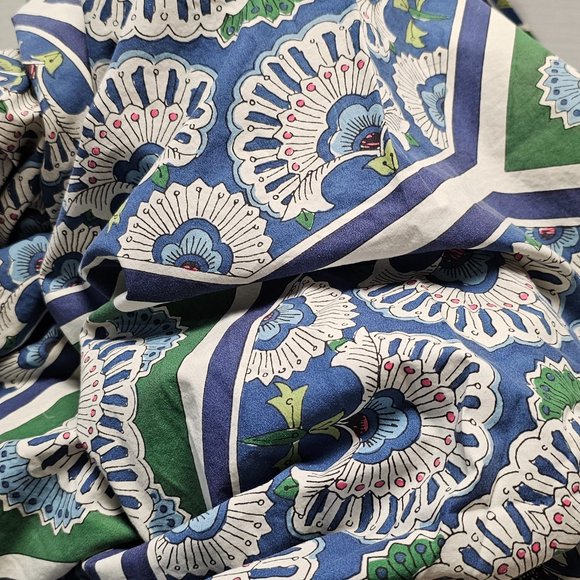 Pottery Barn Soleil Bedding Sheet Set King Duvet Cover 2 Standard Pillow Cases - Picture 5 of 14